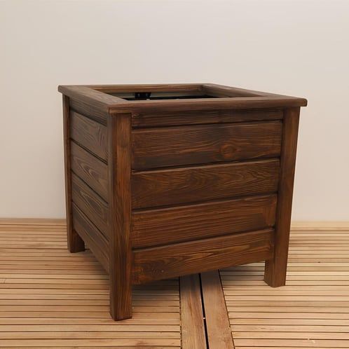 Ahşap saksı model 03