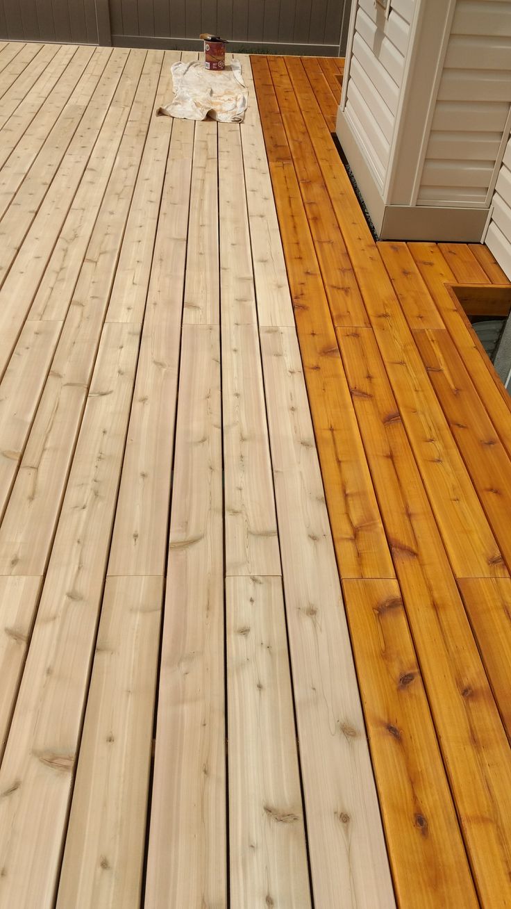 Lareks ağacı deck
