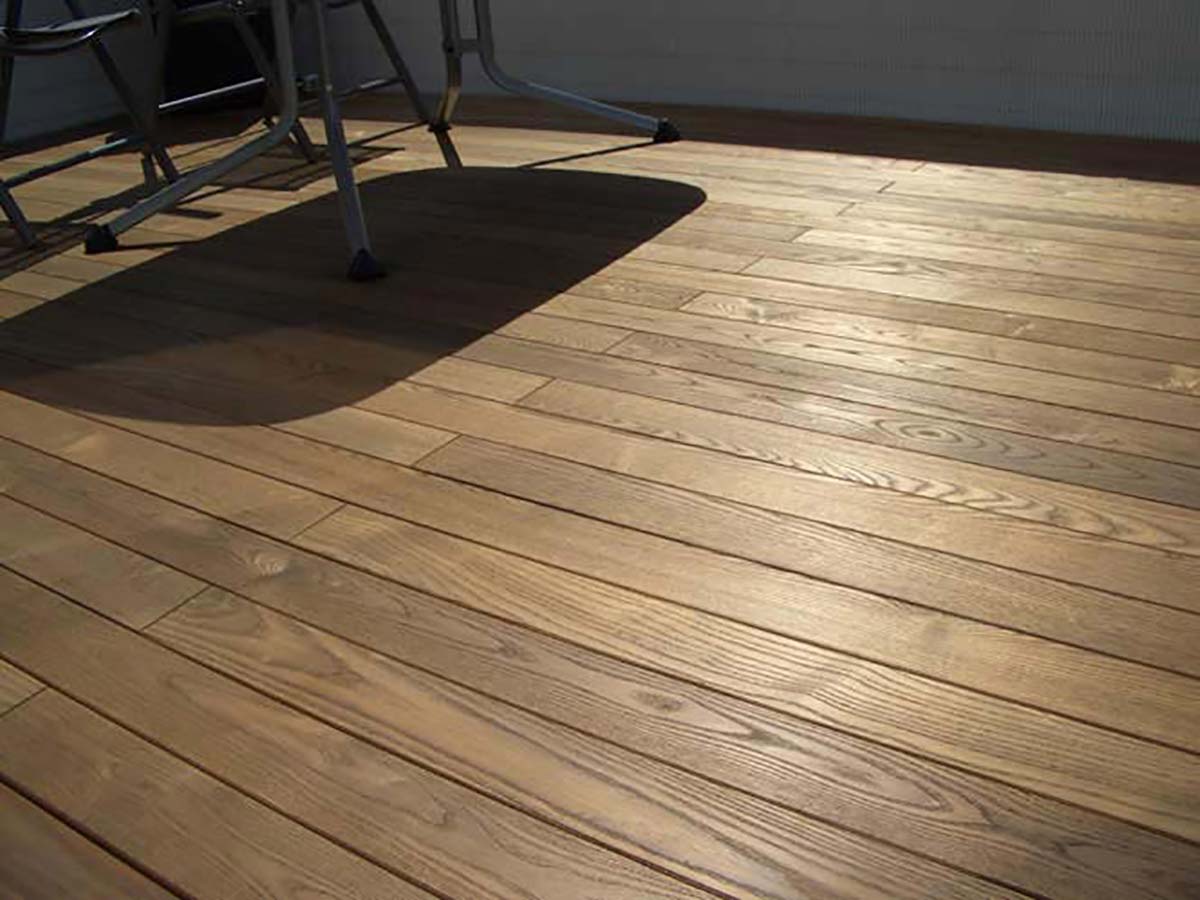 Thermowood dış budak deck