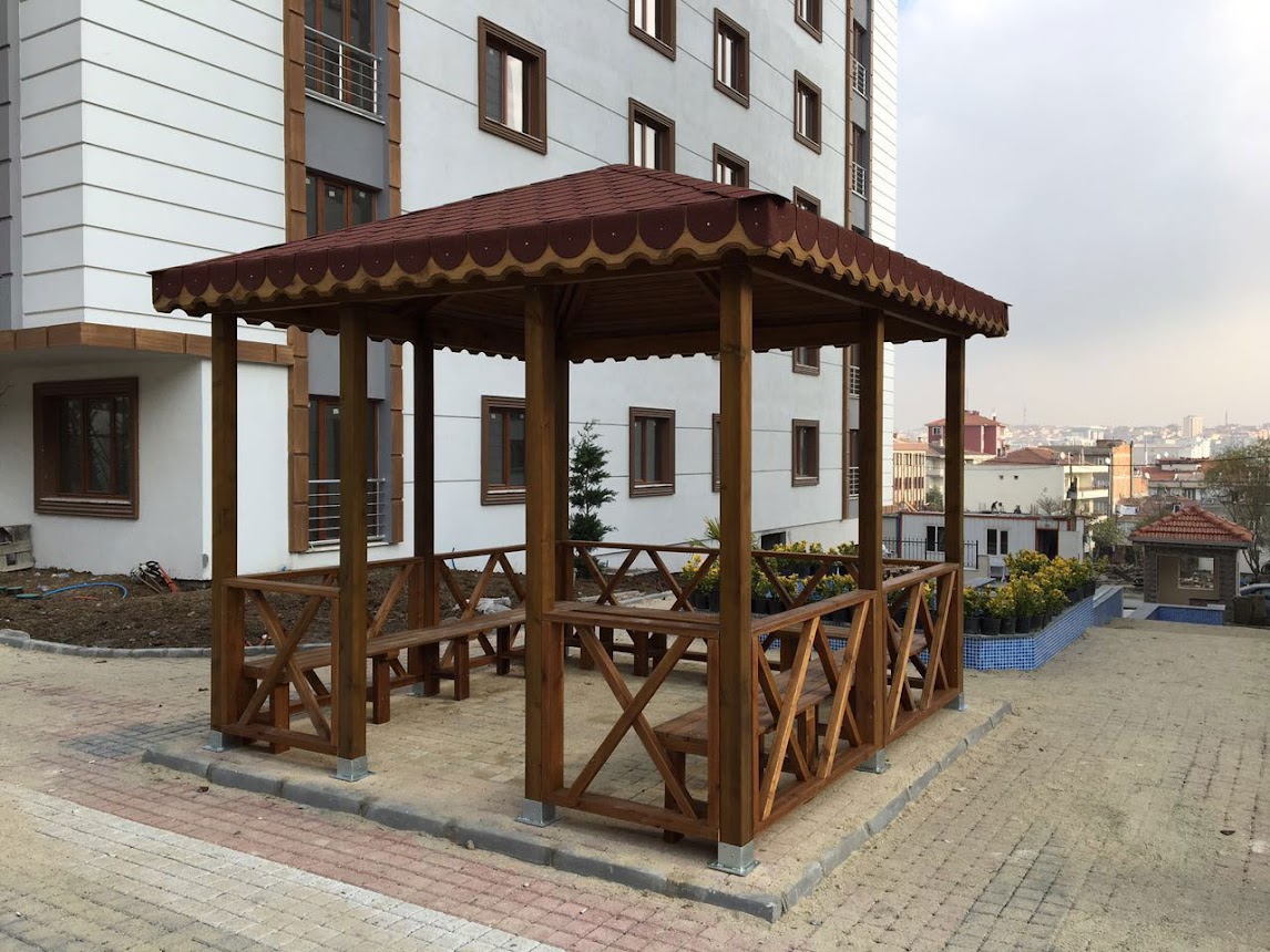 Ahşap kamelya model 04
